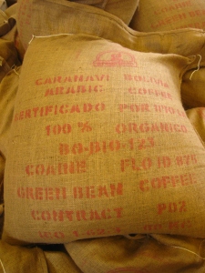 60lbs of fair trade and organic coffee