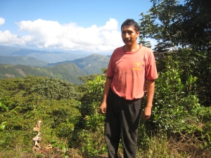 Fidel Palle, coffee farmer
